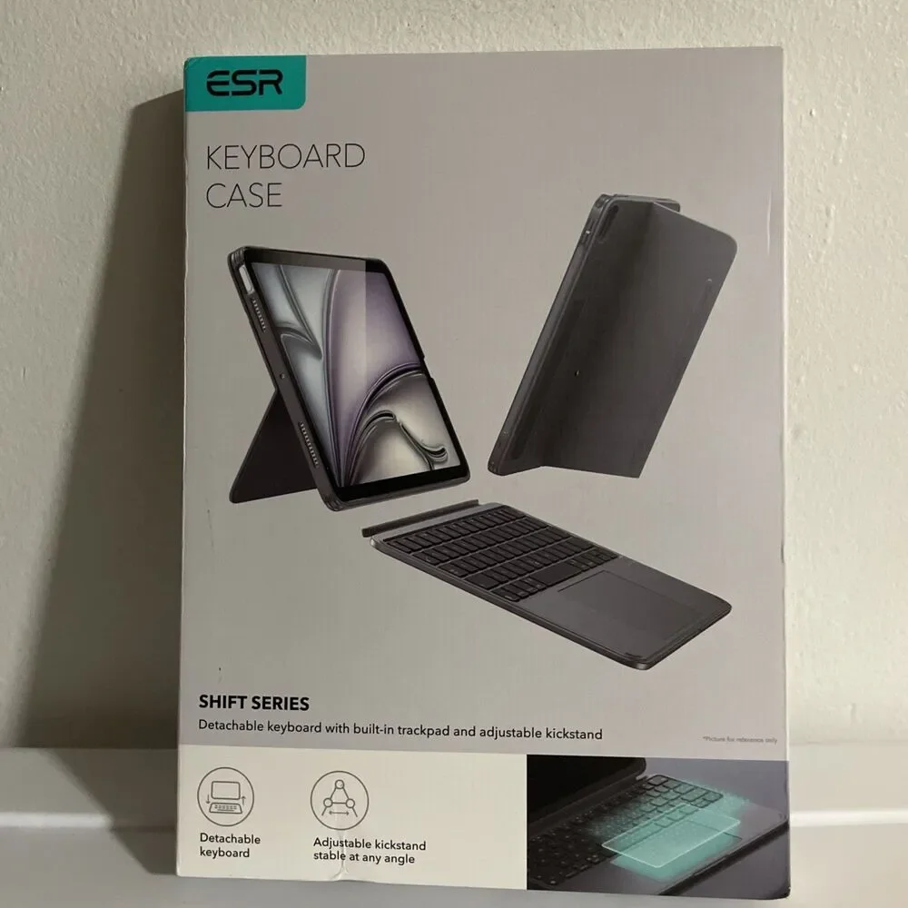 ESR Black Shift Series Magnetic Keyboard Case With Built-in Trackpad